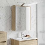 vidaXL Armoire Miroir de Salle de Bain Chêne Sonoma 43 x 16 x 62.5 cm