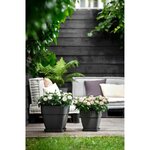 Vibia Campana Bac à fleurs Carré 37 - Noir Ø 36 x 36 cm