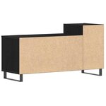 vidaXL Meuble TV Chêne noir 100 x 35 x 55 cm Bois d'ingénierie