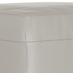Banc banquette 100 x 35 x 41 cm tissu microfibre gris clair 02_0010544