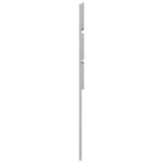 vidaXL Tête de lit Gris béton 90 cm Bois d'ingénierie
