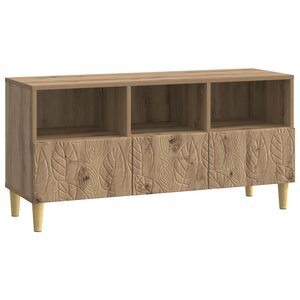 vidaXL Meuble TV 102 x 34 5 x 50 cm Chêne artisanal Bois d'ingénierie