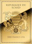 Pièce de monnaie en Or 5000 Francs g 0.155 (1/200 oz) Millésime 2024 Gold Gift ISIS