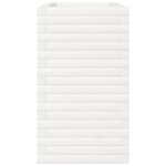 vidaXL Jardinière blanc 90x40x68 5 cm bois de pin massif
