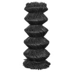 vidaXL Clôture à mailles Acier 25 x 0 8 m Gris