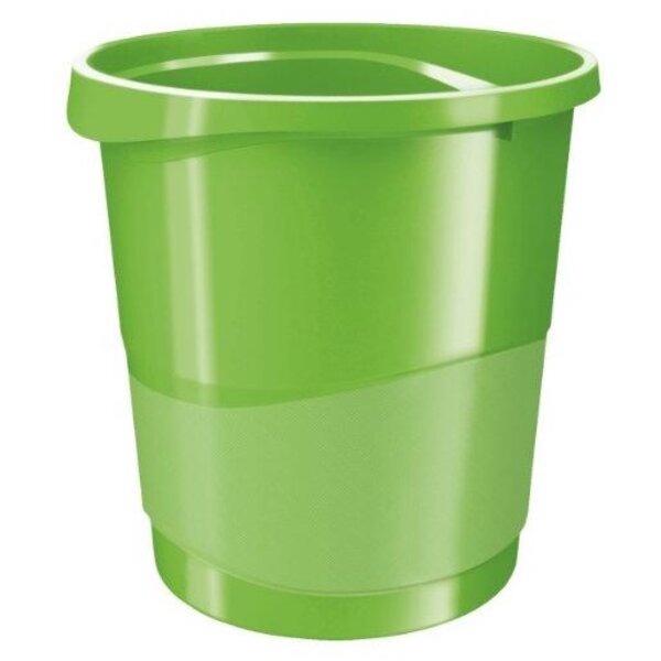 Corbeille à papier Vivida 14 litres vert ESSELTE