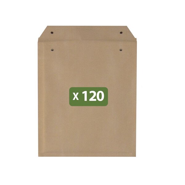 Pack and Move - Lot 120 enveloppes à bulles kraft - 30 x 21 cm - Expédition facile - Ultra renforcée - Opaque