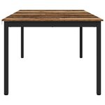 vidaXL Table de salle à manger / Table de repas Bois d'ingénierie