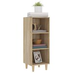 vidaXL Buffet Chêne sonoma 34 5x32 5x90 cm Bois d'ingénierie