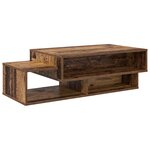 vidaXL Table basse Bois ancien 105 x 50 x 32 5 cm Bois d'ingénierie