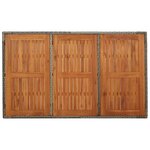 vidaXL Ensemble à manger jardin et coussins 7 Pièces gris rotin