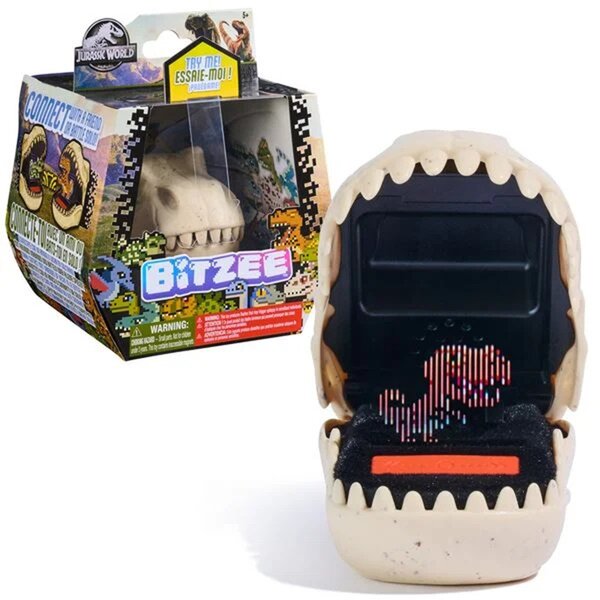 Spin Master 6074096 - Bitzee Jurassic World - Mon animal interactif