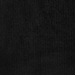 vidaXL Jeté Noir 130 x 150 cm Toison