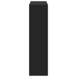 vidaXL Bibliothèque noir 100x33x125 5 cm bois d'ingénierie