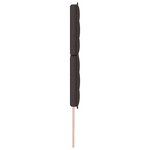 vidaXL Tête de lit Design Lignes Marron Foncé 180 cm Tissu