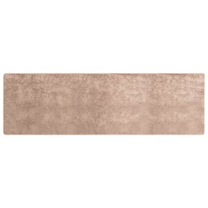 vidaXL Coureur de Tapis MARSA Sable 80 x 250 cm Polyester et PVC