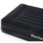 Bestway lit pneumatique tritech 2 personnes 203x152x46 cm anthracite