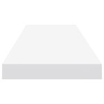 vidaXL Étagère murale flottante blanc 90x23 5x3 8 cm MDF