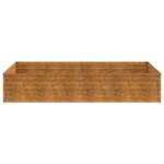 vidaXL Lit surélevé de jardin 195x100x36 cm acier corten