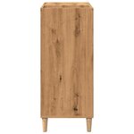 vidaXL Armoire à disques chêne artisanal 84 5x38x89 cm bois ingénierie