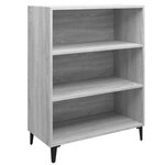 vidaXL Buffet Sonoma gris 69 5x32 5x90 cm Bois d'ingénierie
