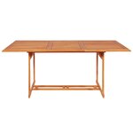 vidaXL Ensemble à manger de jardin 9 Pièces Bois de teck massif