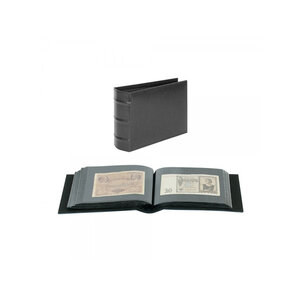 Album universel Firmo pour ranger billets  enveloppes  cartes  photos. Couleur - Noir