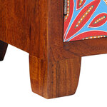 vidaXL Table de chevet 40x30x45 cm bois d'acacia massif