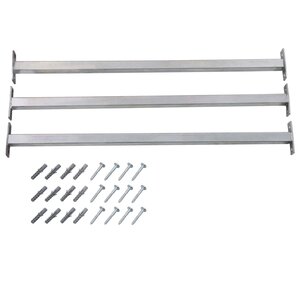 vidaXL Barres de fenêtre réglables de sécurité 3 Pièces 710-1200 mm