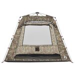 vidaXL Tente de pêche 4 personnes camouflage libération rapide