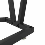 vidaXL Table Basse Chêne noir 80 x 40 x 40.5 cm