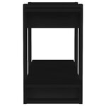 vidaXL Bibliothèque/Séparateur de pièce Noir 80x30x51 cm