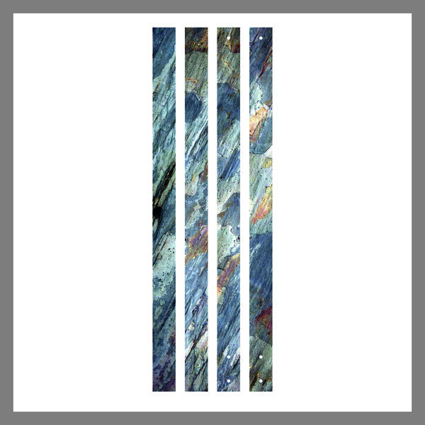 4 Lames décoratives LAVE pour poteau LA BOXX