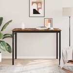 vidaXL Table de salle à manger / Table de repas Bois d'ingénierie