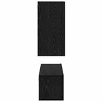 vidaXL Ensemble meuble TV 4 Pièces Chêne noir Moyen 30.5 x 30 x 60 cm