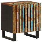 vidaXL Tables de chevet 2 Pièces 40x34x46 cm bois massif de récupération