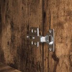 vidaXL Buffet haut chêne fumé 37 5x35x180 cm bois d'ingénierie