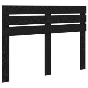 vidaXL Tête de lit Chêne noir 160 cm Bois d'ingénierie