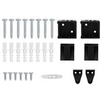 vidaXL Store Vénitien Réglable Noir 150 x 80 cm PVC