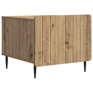 vidaXL Table basse Chêne artisanal 49 x 50 x 42 cm Bois d'ingénierie
