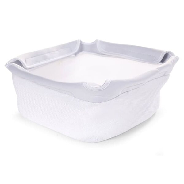 Childhome panier pour chaise haute evolu maille blanc