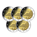 2 euros commémoratives Allemagne 2024 - Mecklembourg  les 5 ateliers.