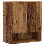 vidaXL Armoire murale vieux bois 60x31x70 cm bois d'ingénierie