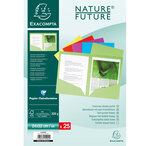 Pack de 25 Chemises Double poche ROCK'S 220g A4 Assorties EXACOMPTA