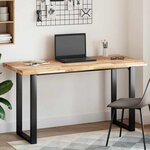 vidaXL Dessus de table rectangulaire 120x60x4 cm bois massif d'acacia
