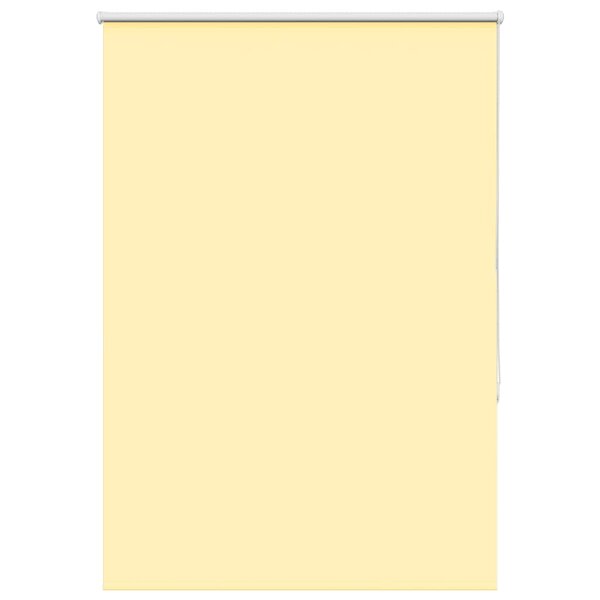 vidaXL Store enrouleur occultant jaune largeur du tissu 85 7 cm