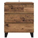 vidaXL Buffet Bois Ancien 60 x 35 x 70 cm Bois d'ingénierie