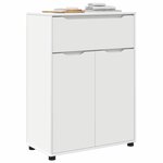 vidaXL Cabinet de salle de bain avec tiroir Blanc 72 5 x 36 5 x 100 cm