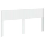 vidaXL Tête de lit Blanc PB