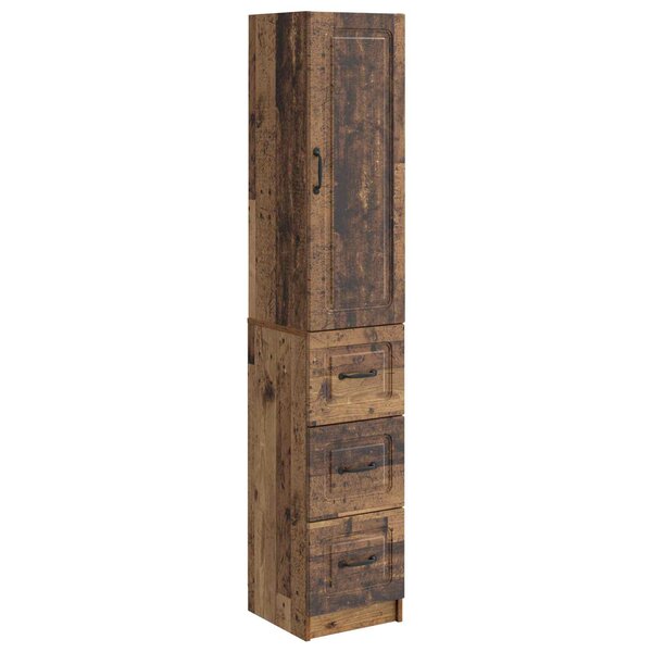 vidaXL Ensemble de Meubles 2 Pièces Bois ancien 33 x 34 5 x 87 cm